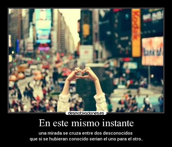 En este mismo instante -