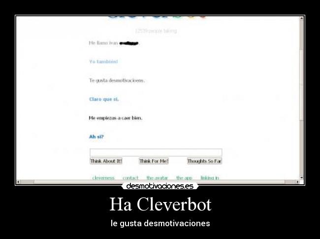 Ha Cleverbot -