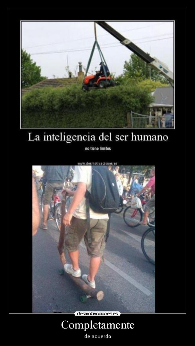 Completamente - de acuerdo