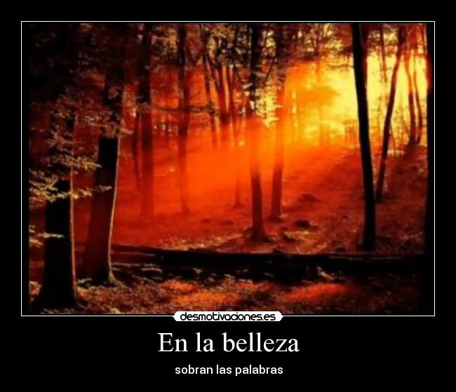 En la belleza - 
