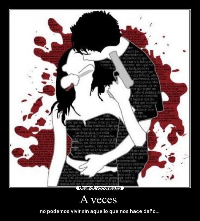 A veces -