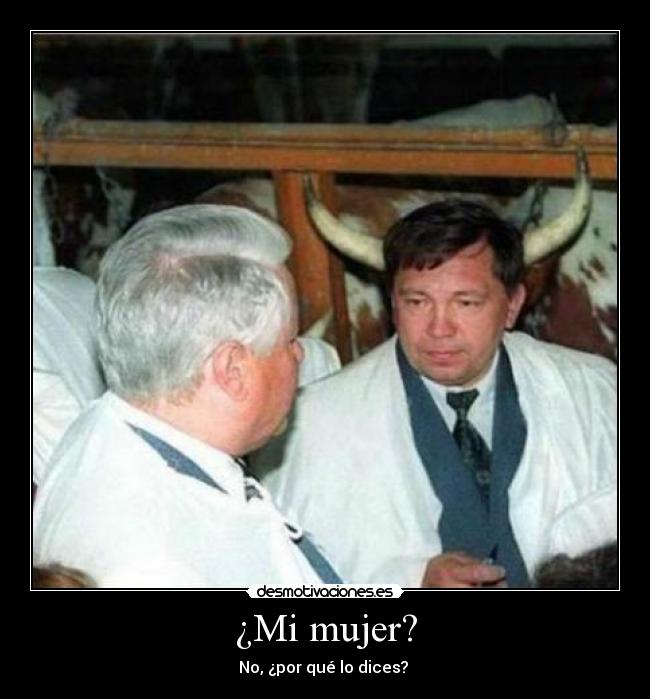 ¿Mi mujer? - 
