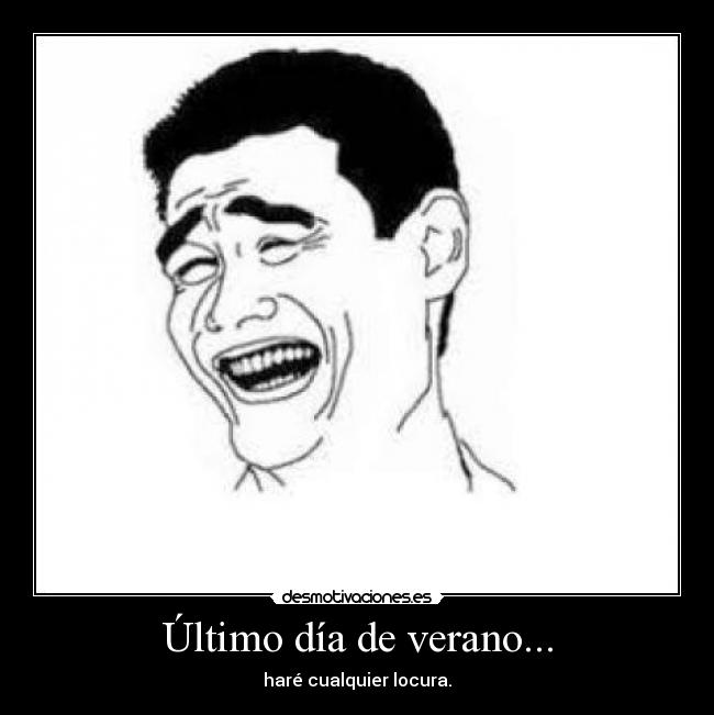 Último día de verano... -