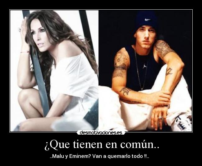 ¿Que tienen en común.. - 