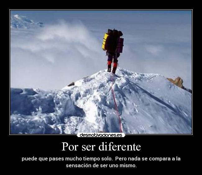 Por ser diferente - 