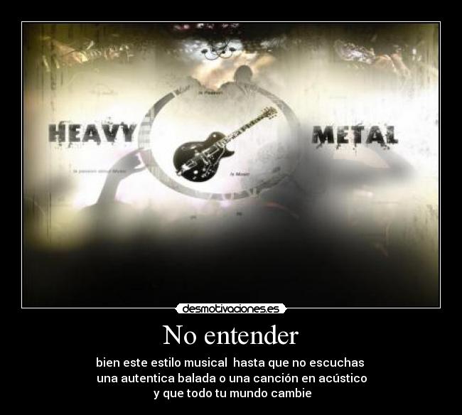 carteles heavy metal desmotivaciones