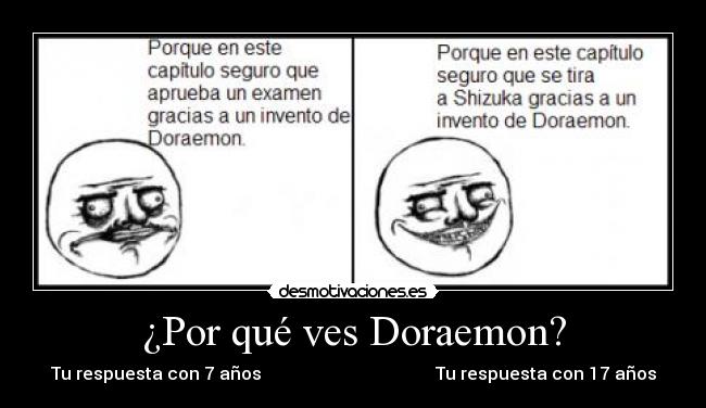 ¿Por qué ves Doraemon? - 