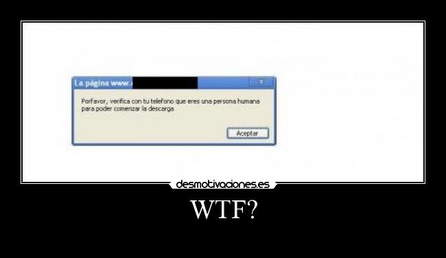 WTF? -