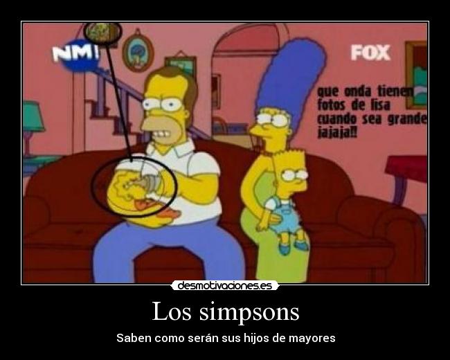 Los simpsons - Saben como serán sus hijos de mayores
