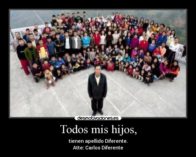 Todos mis hijos, -