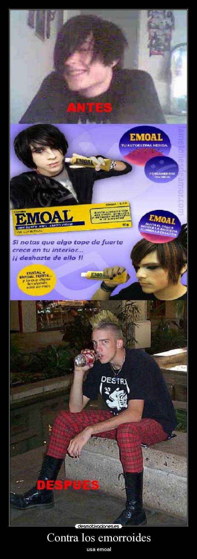 Contra los emorroides -