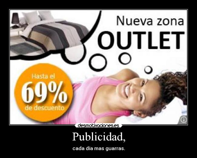 Publicidad, - cada día mas guarras.