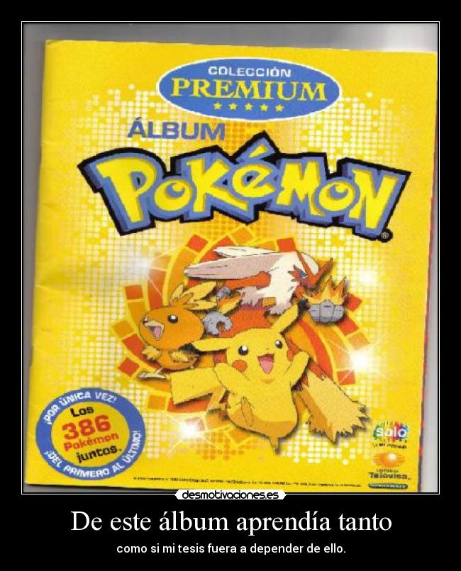 De este álbum aprendía tanto - 