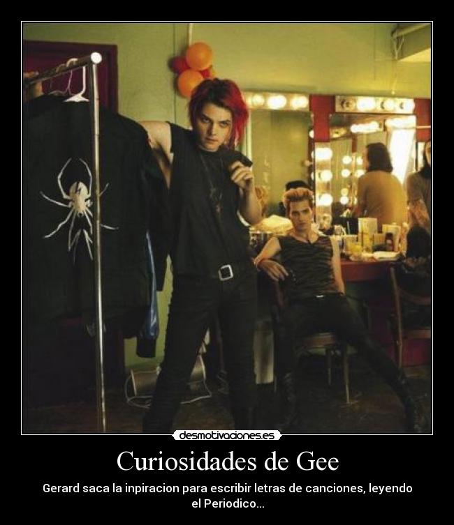 Curiosidades de Gee - 