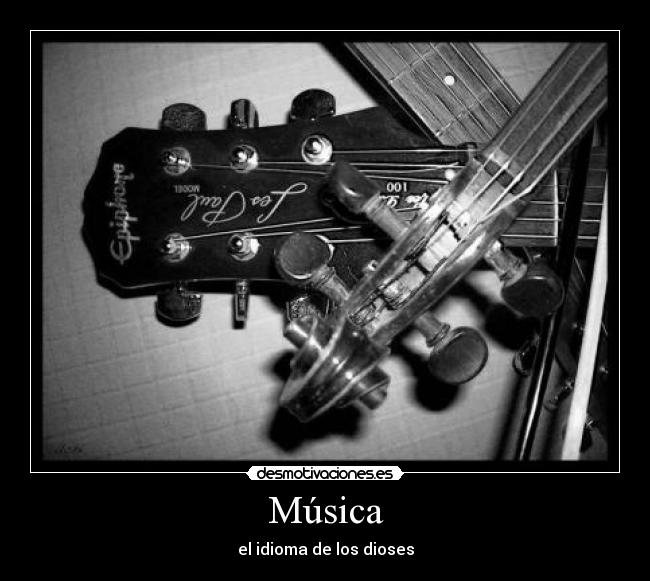 Música - el idioma de los dioses