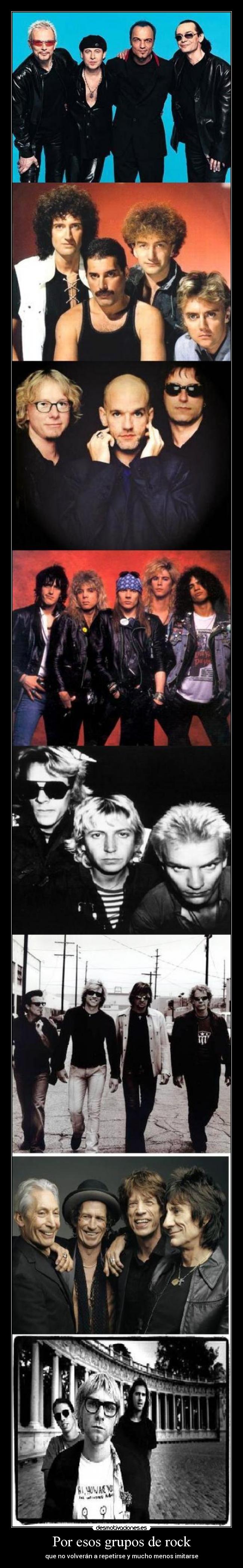 Por esos grupos de rock - 