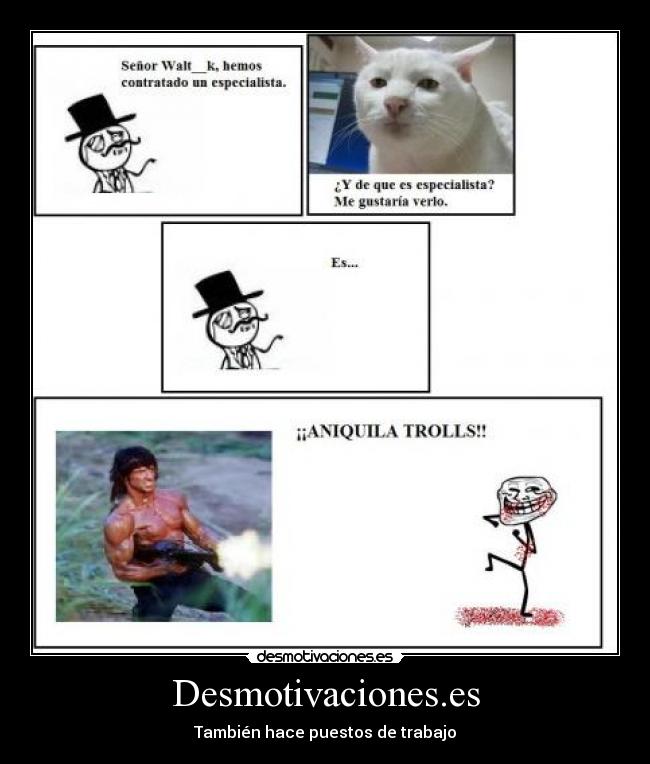 Desmotivaciones.es - También hace puestos de trabajo