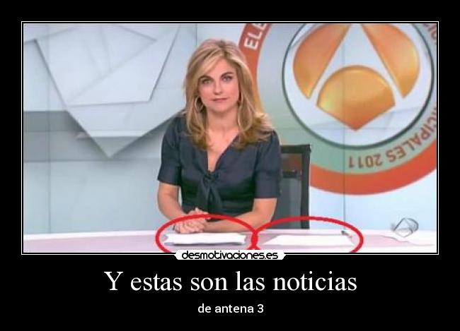 carteles noticias antena folios blanco desmotivaciones