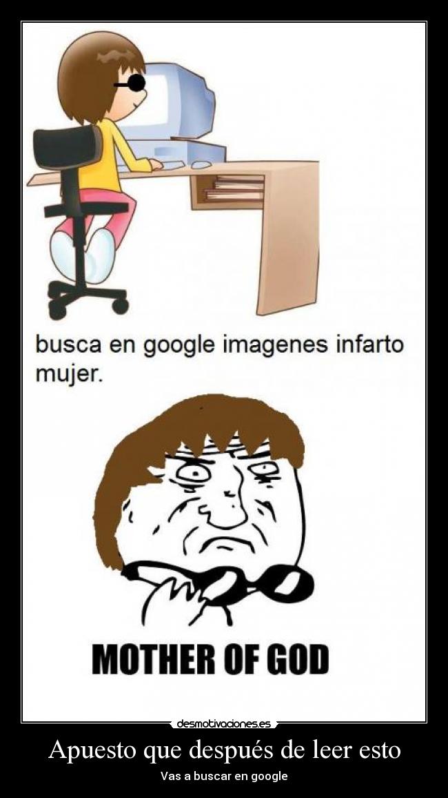 Apuesto que después de leer esto -