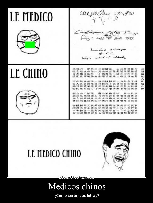 Medicos chinos -