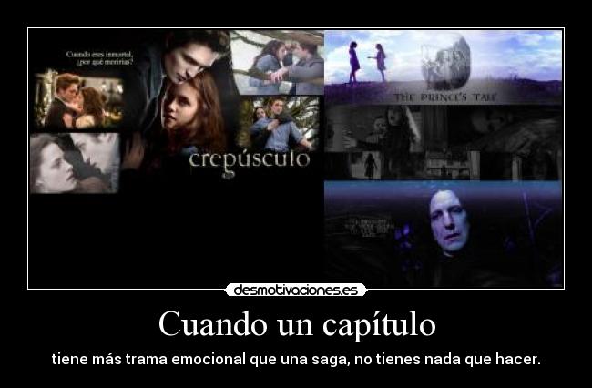 Cuando un capítulo -