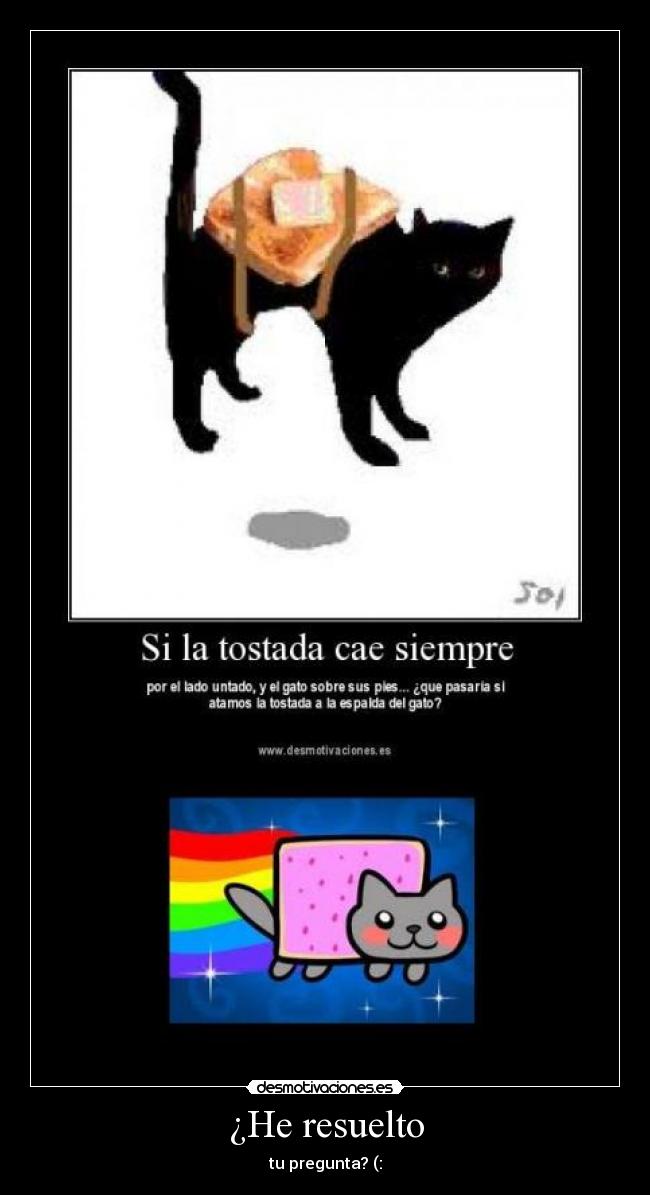 ¿He resuelto - tu pregunta? (: