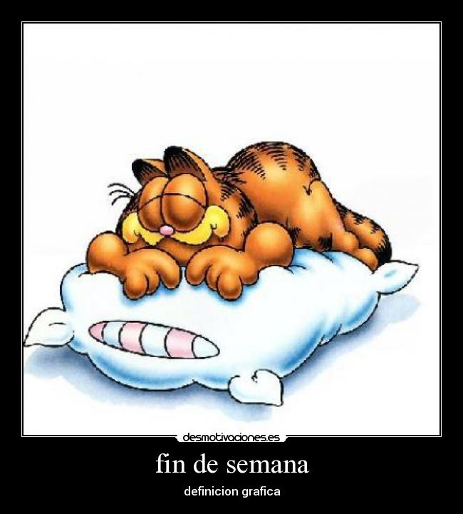 fin de semana - definicion grafica