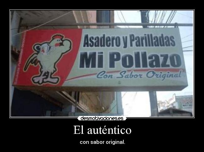 El auténtico -