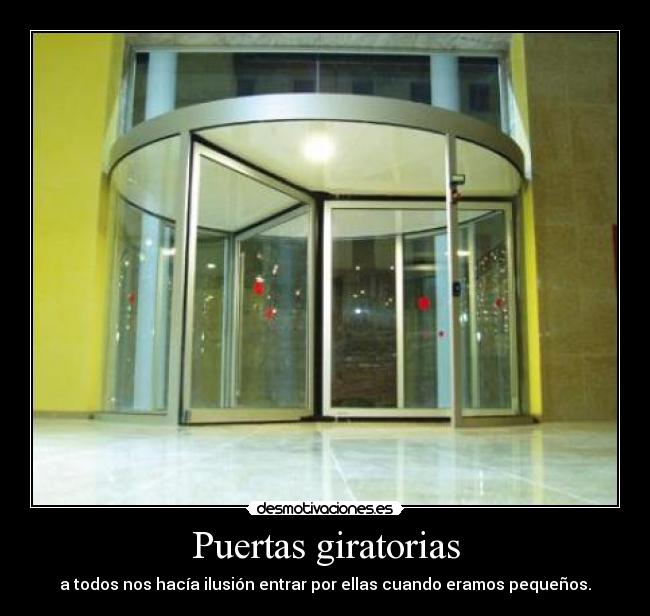 Puertas giratorias - 