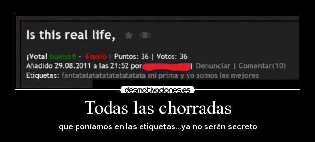 Todas las chorradas -