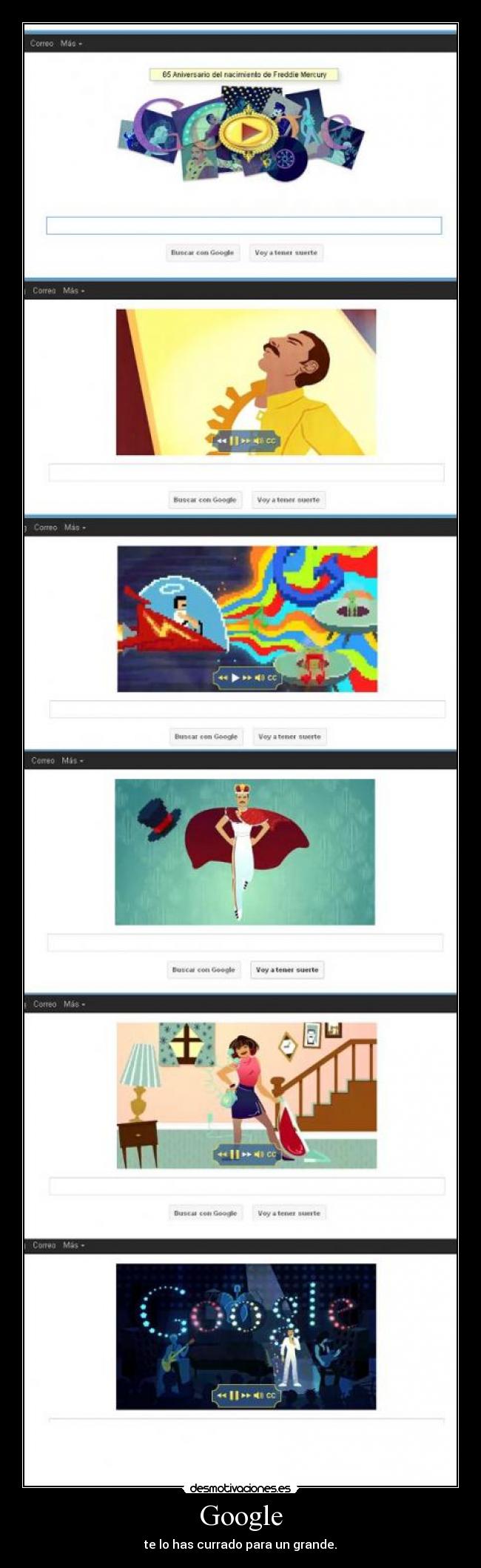 Google - te lo has currado para un grande.