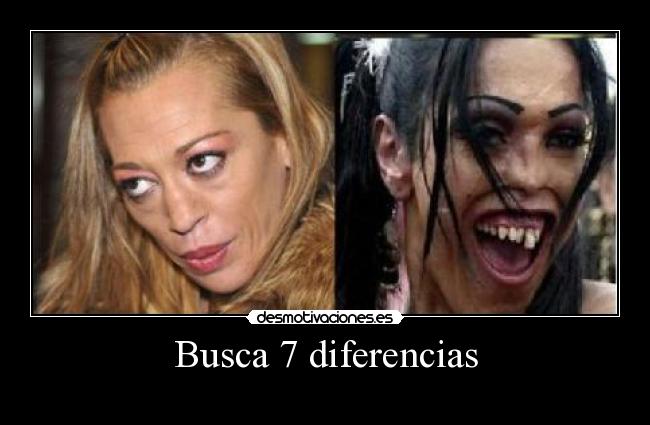 Busca 7 diferencias -