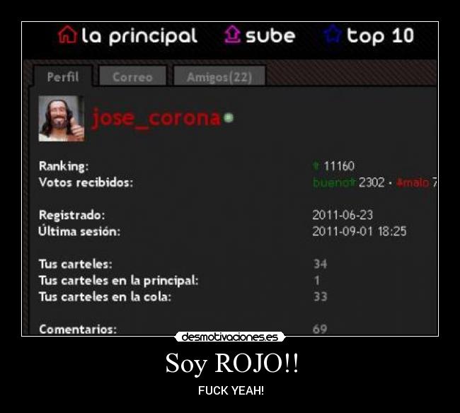 Soy ROJO!! - FUCK YEAH!