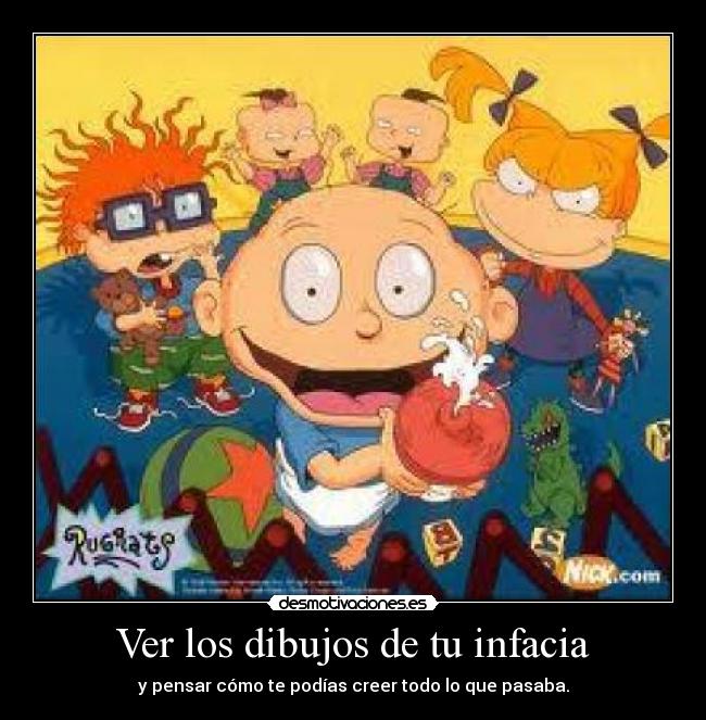 Ver los dibujos de tu infacia - 