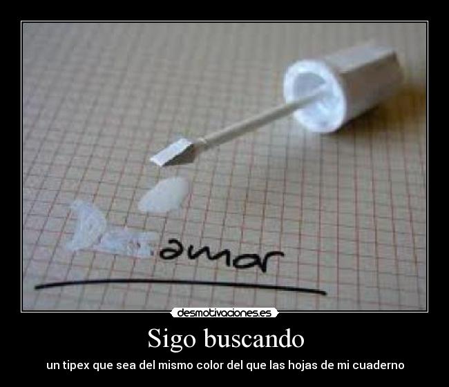 Sigo buscando -