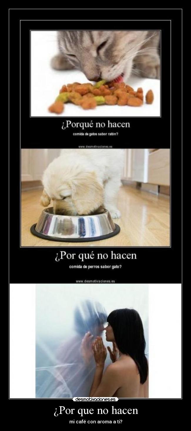 ¿Por que no hacen -