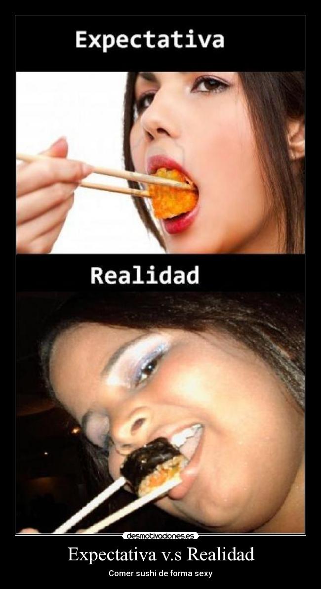 Expectativa v.s Realidad - 