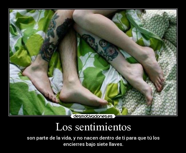 Los sentimientos - 