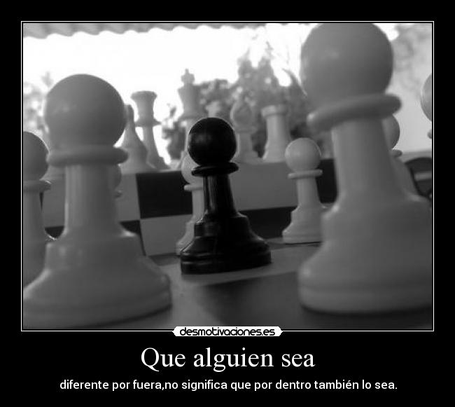 Que alguien sea - 