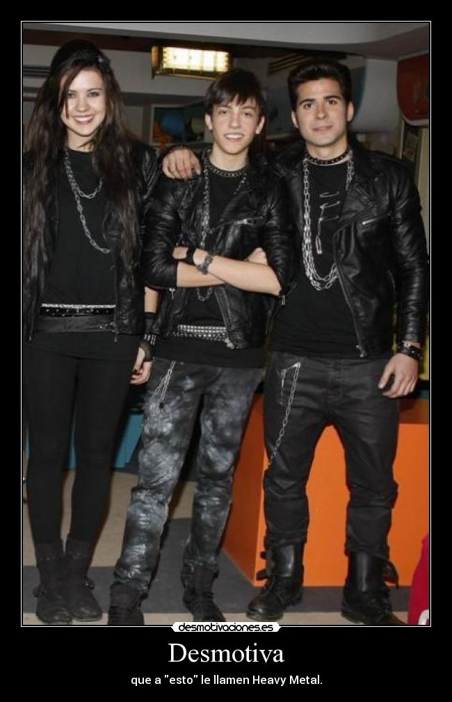 Desmotiva - que a esto le llamen Heavy Metal.