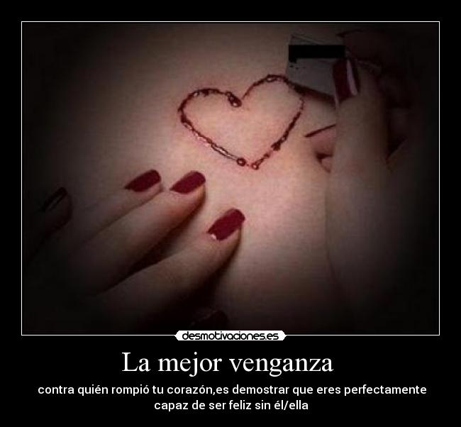 La mejor venganza -