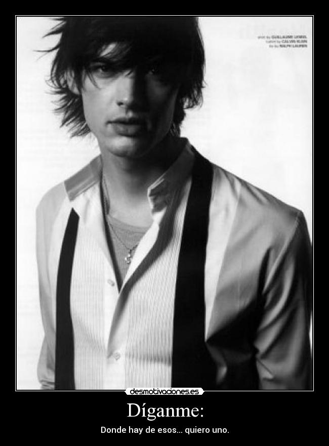 Díganme: -