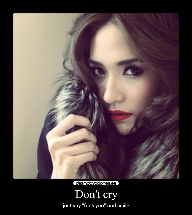 Dont cry - 