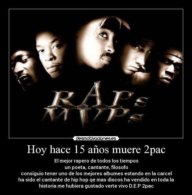 Hoy hace 15 años muere 2pac - 