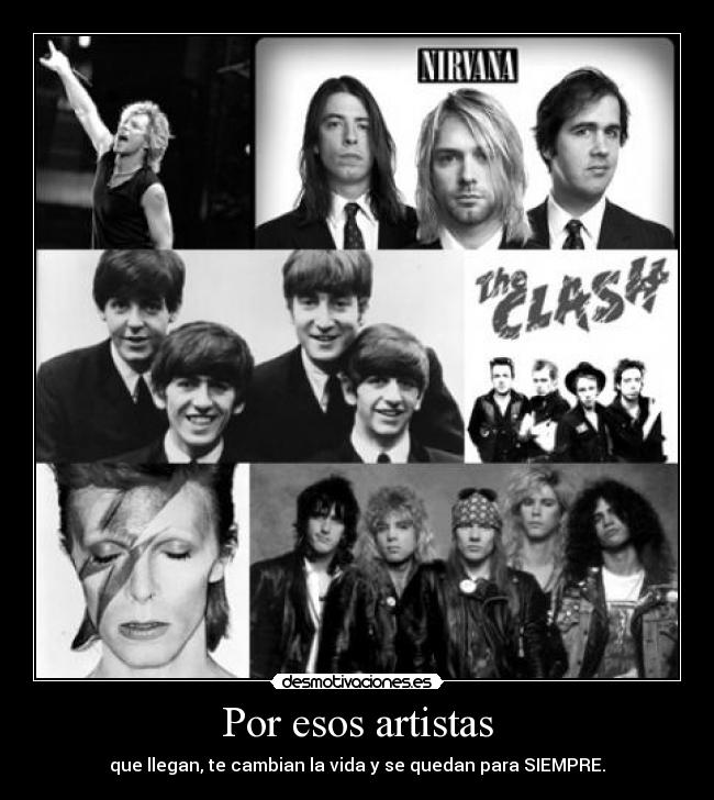 Por esos artistas - 