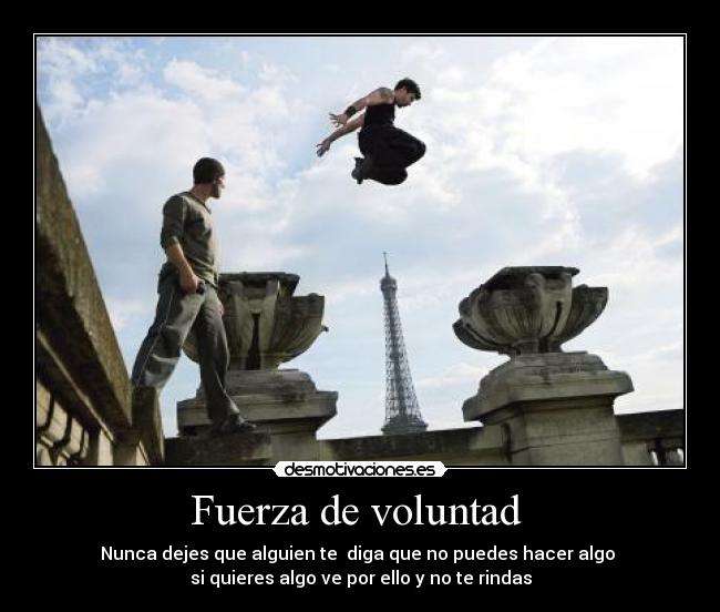 Fuerza de voluntad -