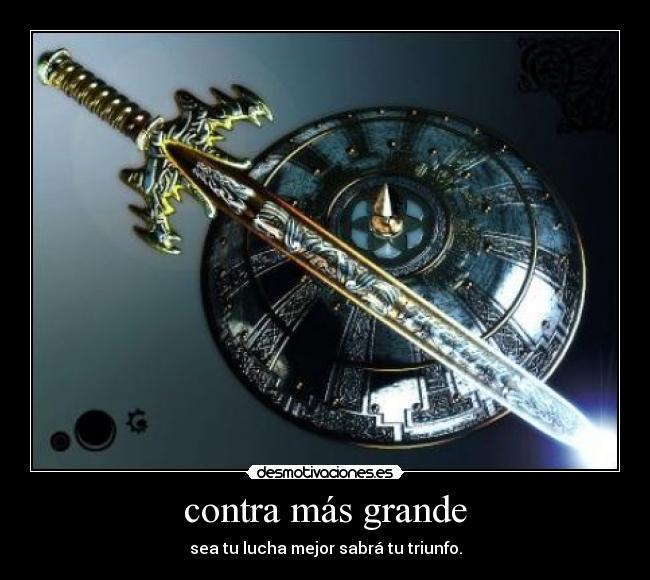 contra más grande - 