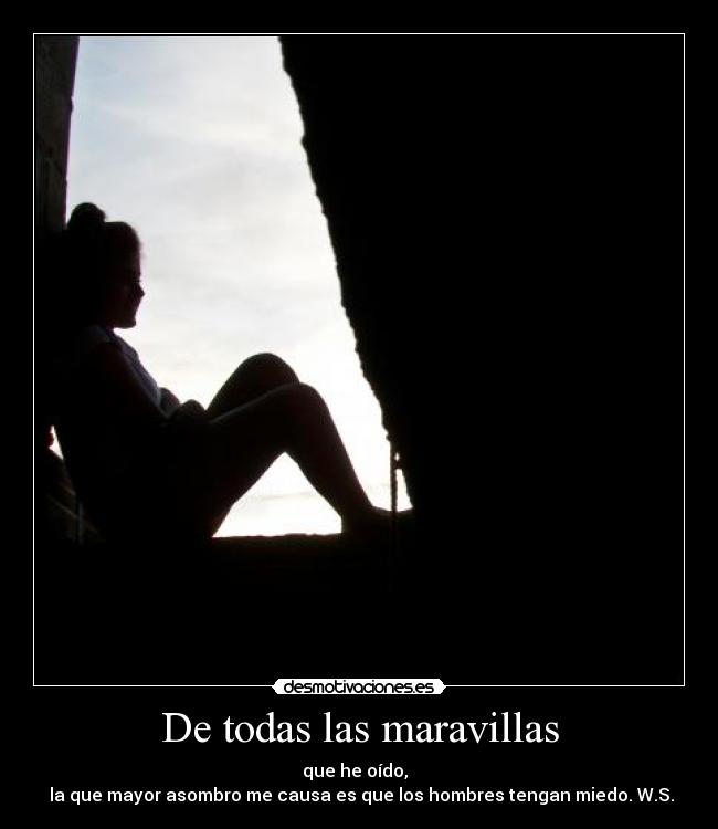 De todas las maravillas - 