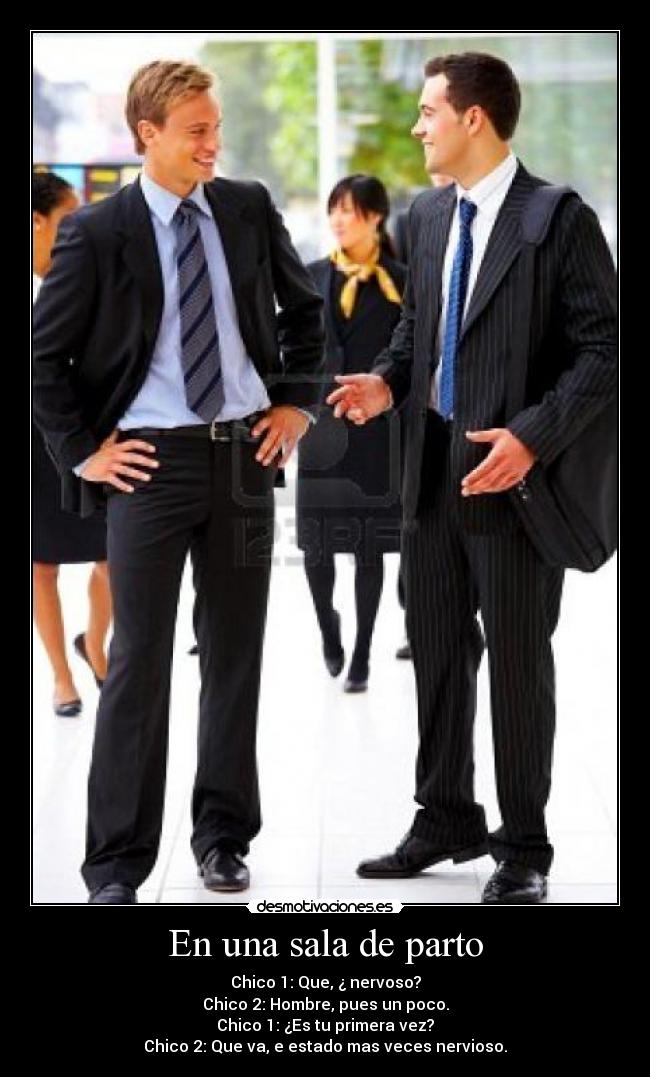 En una sala de parto -