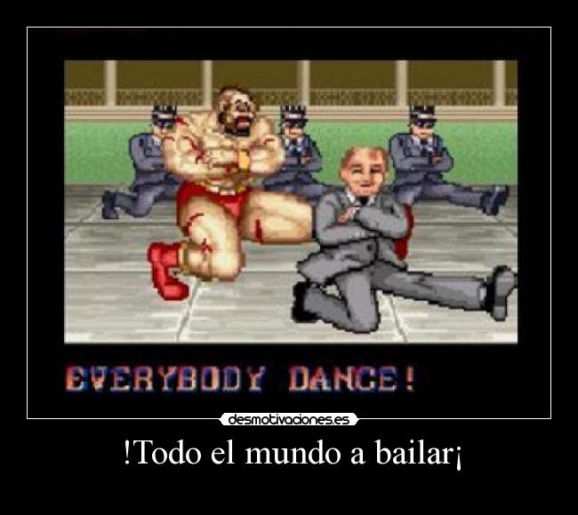 !Todo el mundo a bailar¡ -